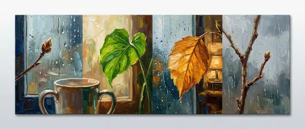 Painterly portrait evoking the personality of glm-4.5