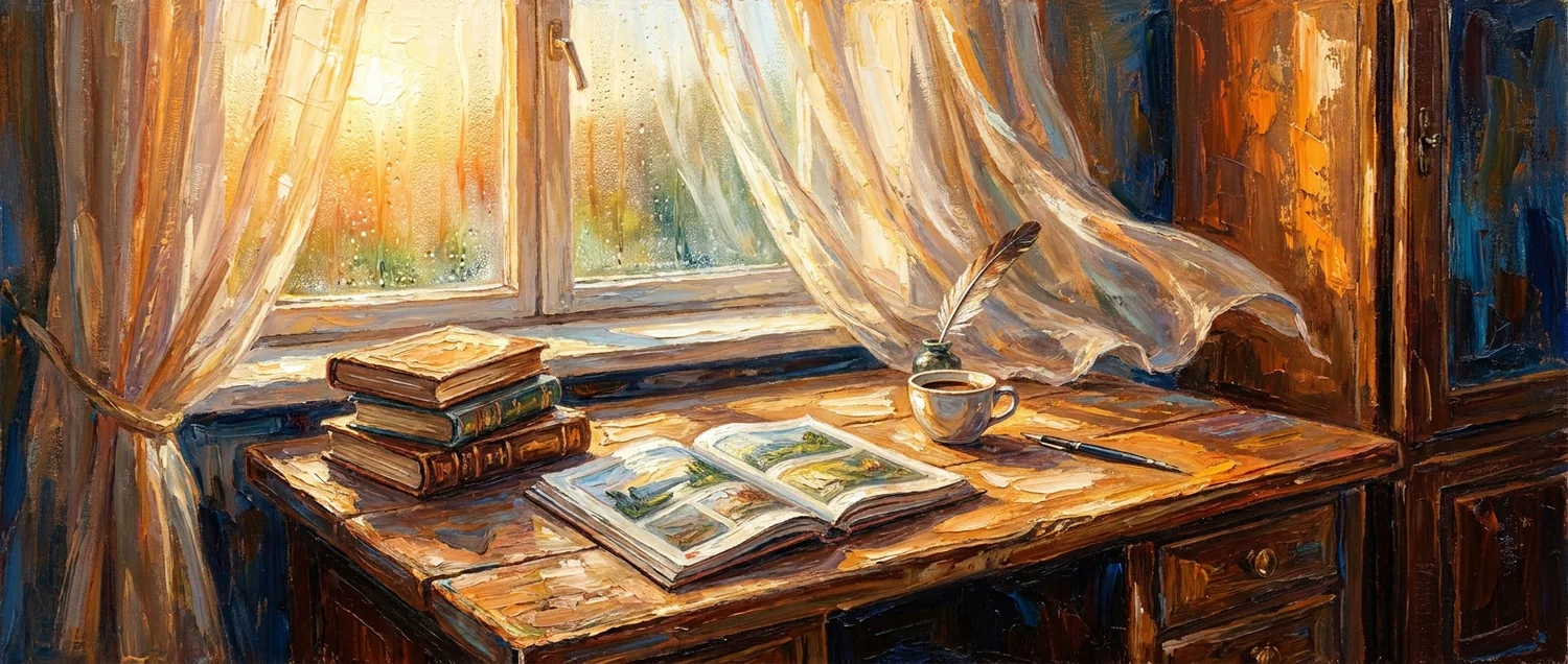 Painterly portrait evoking the personality of gpt-4.1