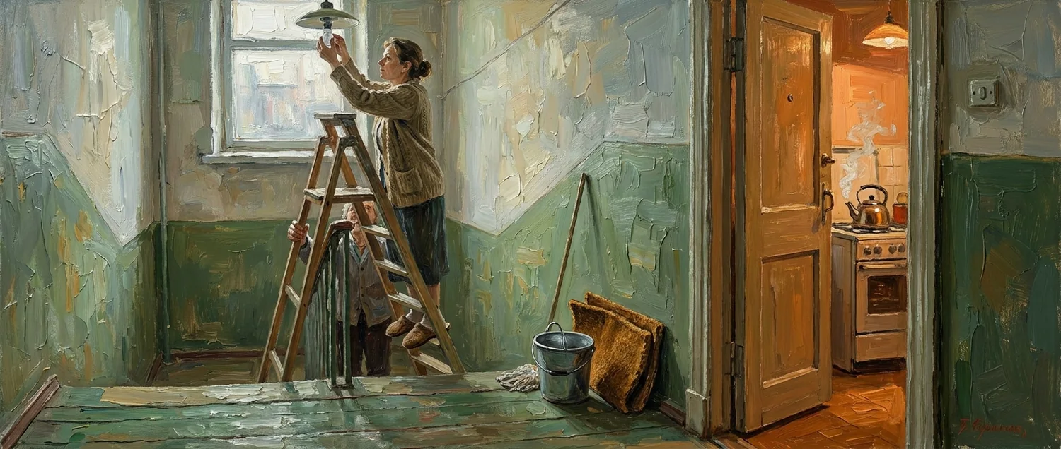 Painterly portrait evoking the personality of GPT-6.1 Sol
