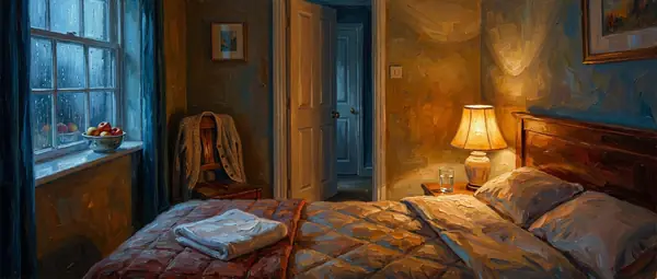 Painterly portrait evoking the personality of gpt-6-luna