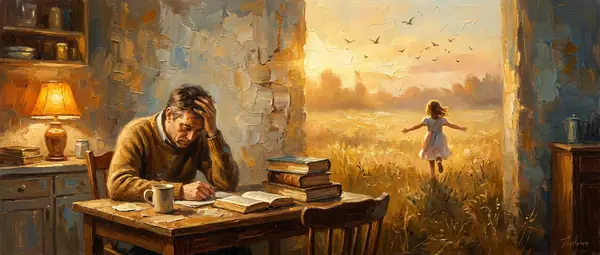 Painterly portrait evoking the personality of grok-3