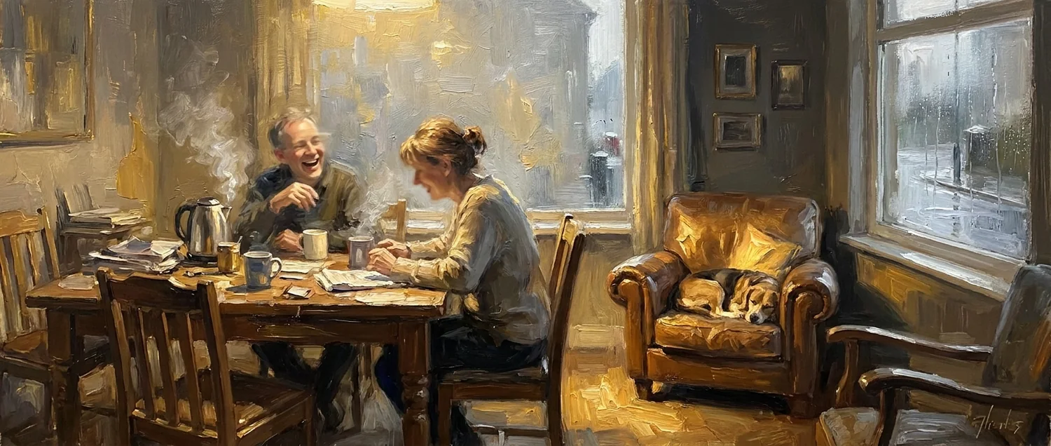 Painterly portrait evoking the personality of muse-spark-1.2