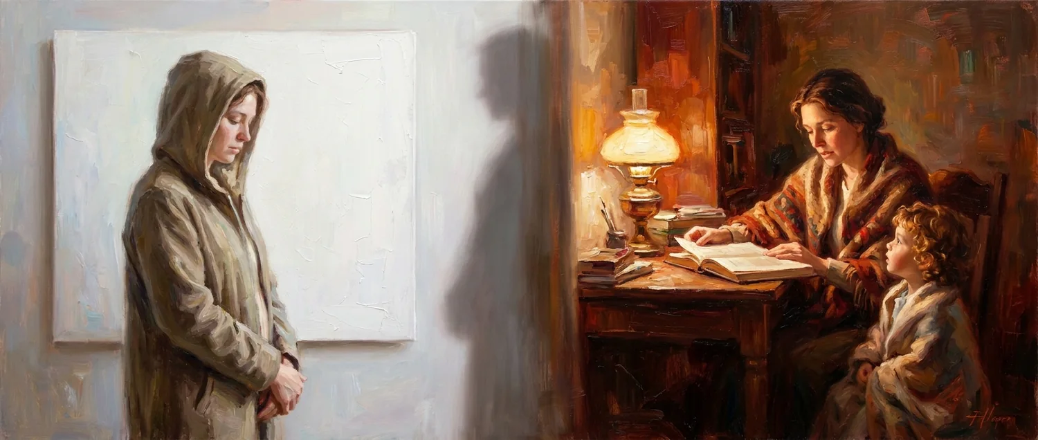 Painterly portrait evoking the personality of claude-3-opus-20240229