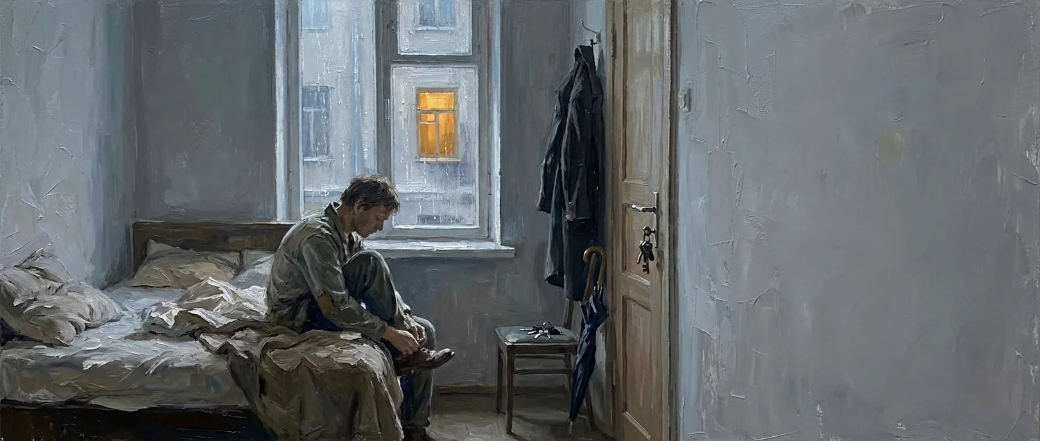 Painterly portrait evoking the personality of qwen3-8-27b